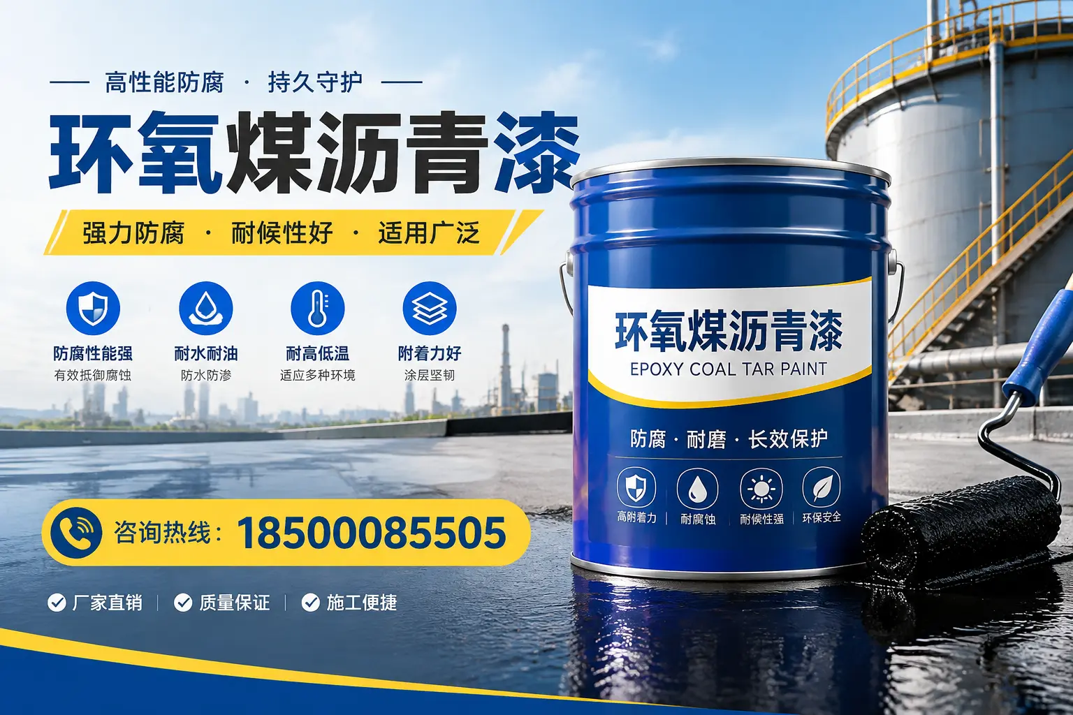 环氧煤沥青漆的储存与运输注意事项,东莞企业须知
